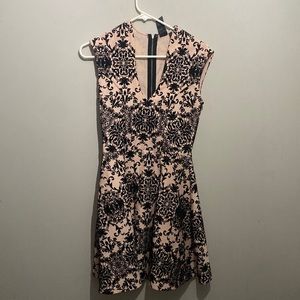 Light Pink and black Trixxi Dress, Size- Small